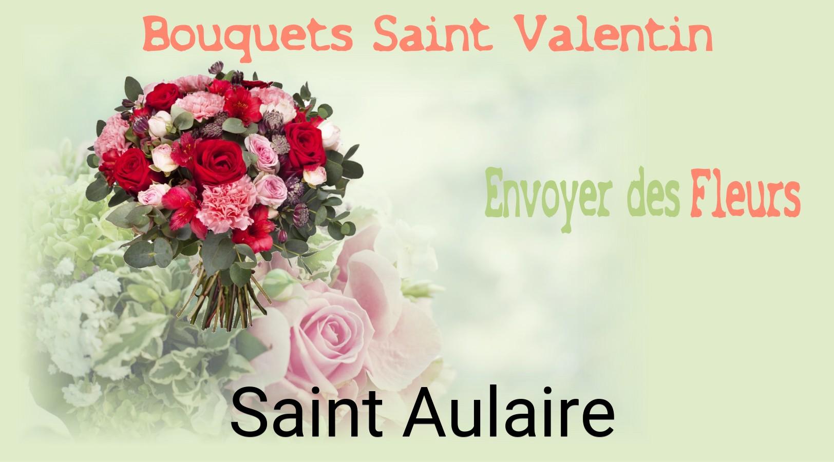 Roses de Saint-Valentin livrées à Saint-Aulaire